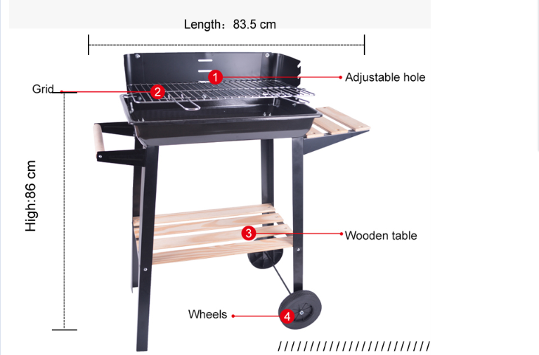 OEM charcoal grill